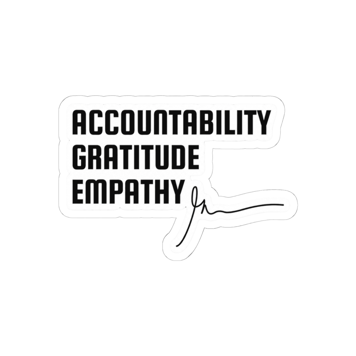 Gary Vee Quotes Bold Motivational Sticker - Hustler Vinyl Decal