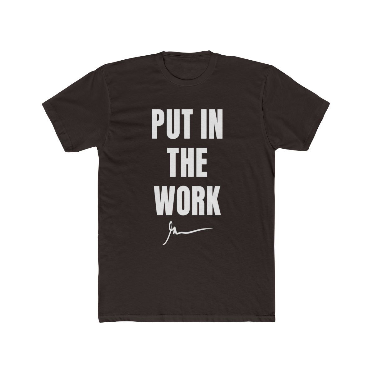 Gary Vee Put In The Work Bold Motivational T Shirt - Gym Hustle Gift