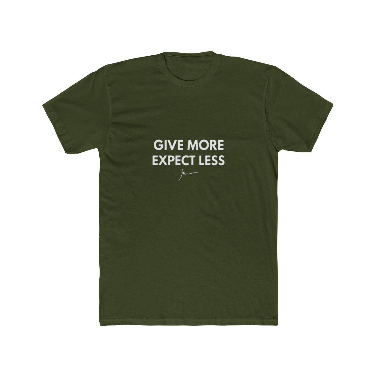 Give More Expect Less Motivational T Shirt - alternate angle 4, merchandise