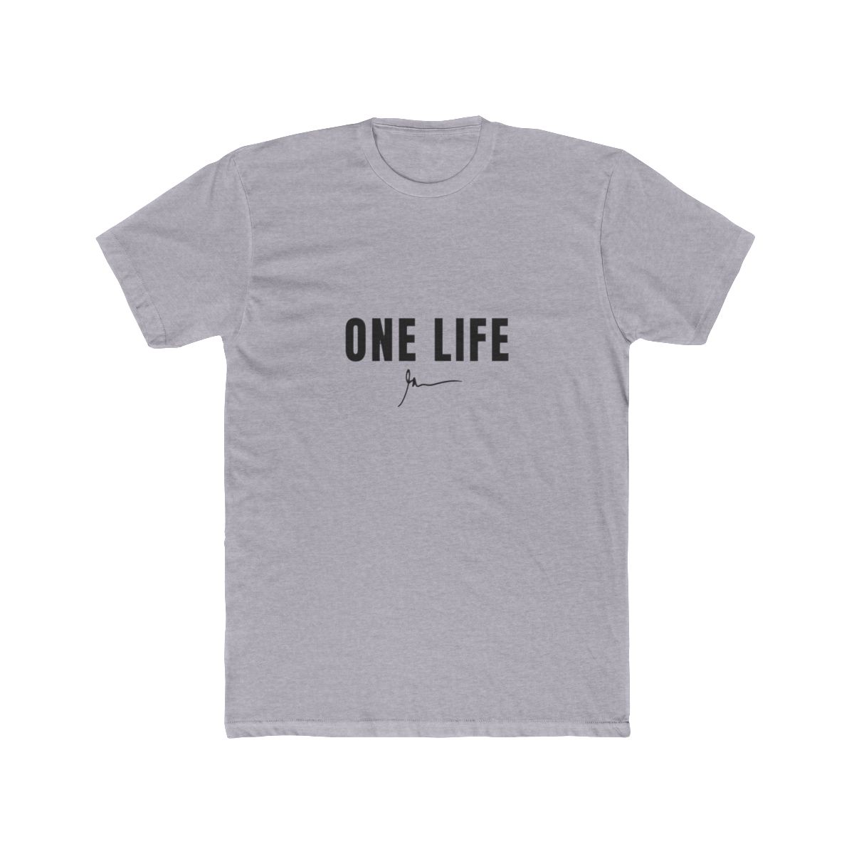 One Life Motivational T Shirt - Carpe Diem Adventure Gift - alternate angle 4, merchandise