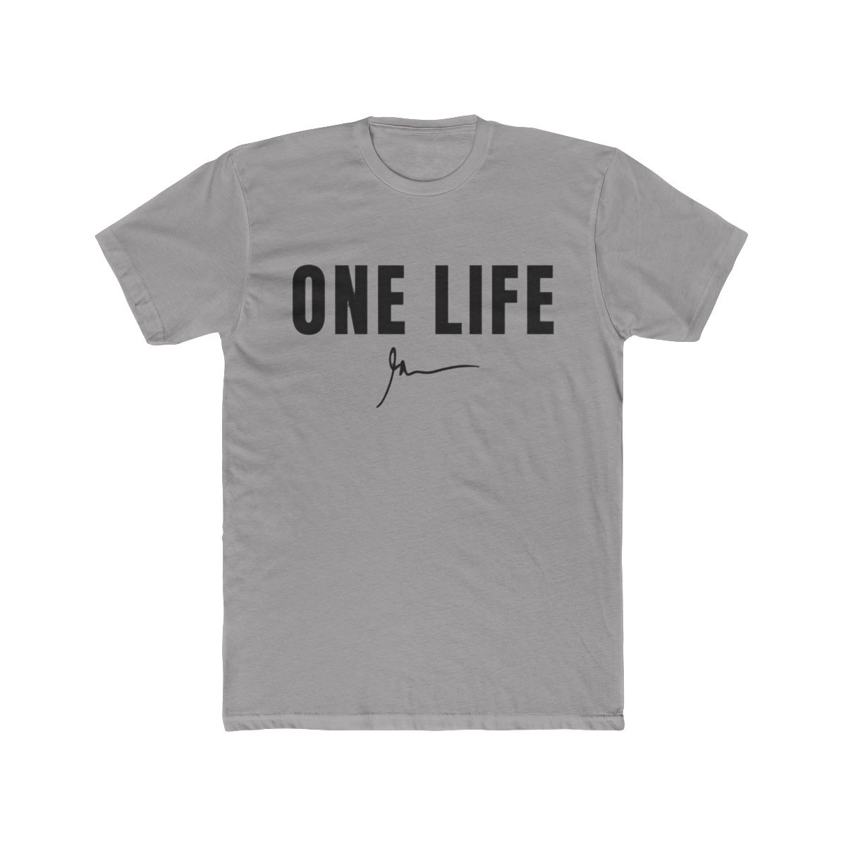 One Life Motivational T Shirt - Carpe Diem Adventure Gift - alternate angle 2, merchandise