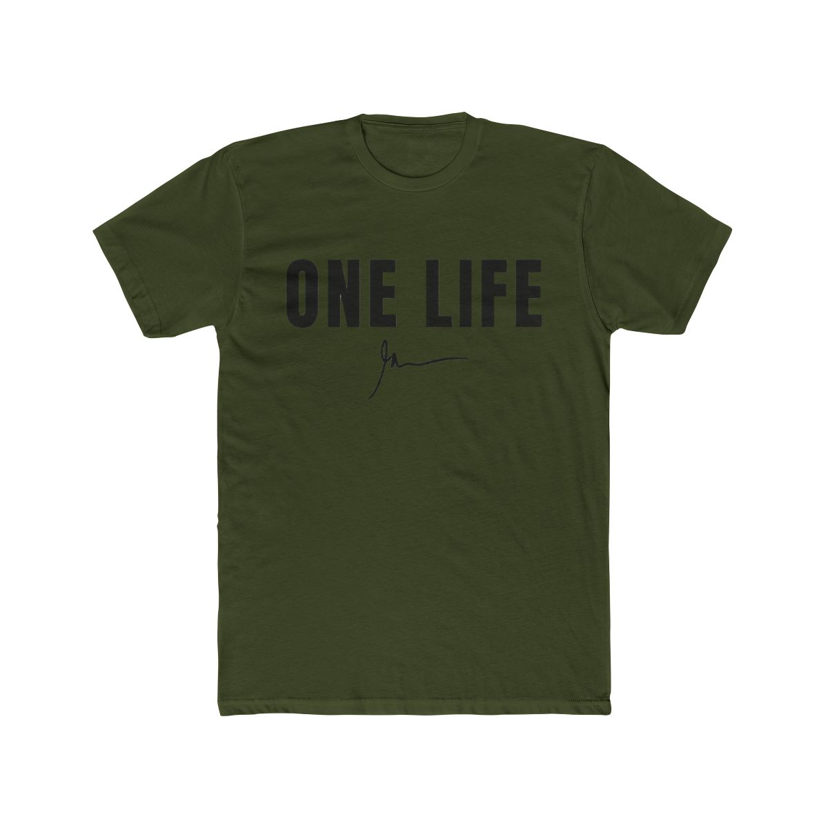 One Life Motivational T Shirt - Carpe Diem Adventure Gift - alternate angle 5, merchandise