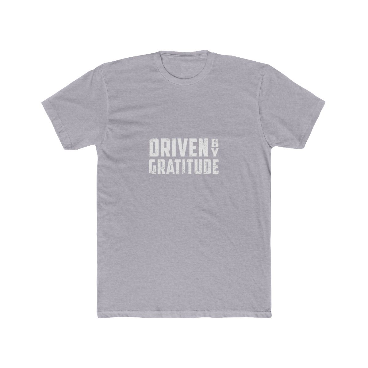 Driven By Gratitude Gary Vee Quote Ringer T Shirt - Hustler Motivation - alternate angle 3, merchandise