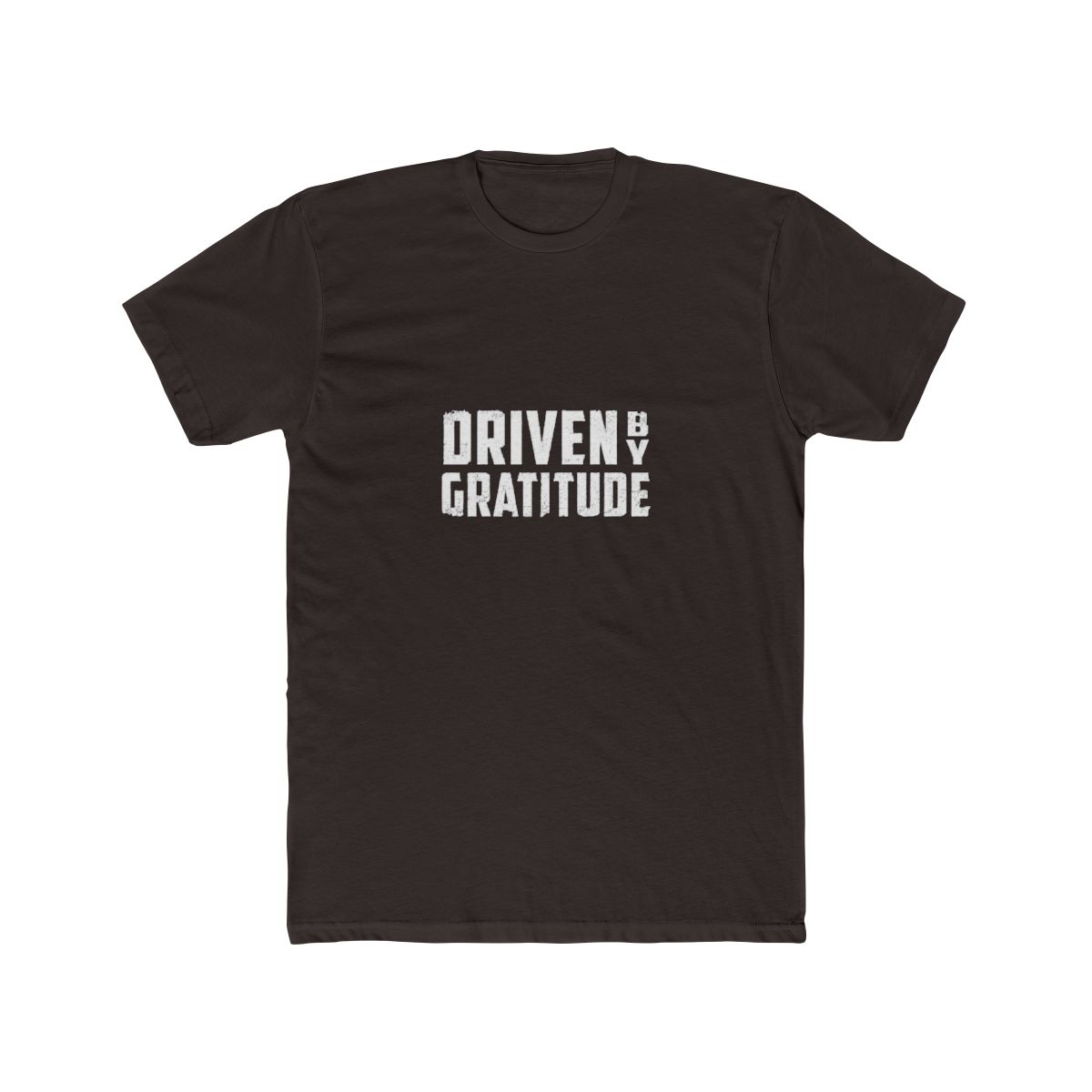 Driven By Gratitude Gary Vee Quote Ringer T Shirt - Hustler Motivation - alternate angle 2, merchandise