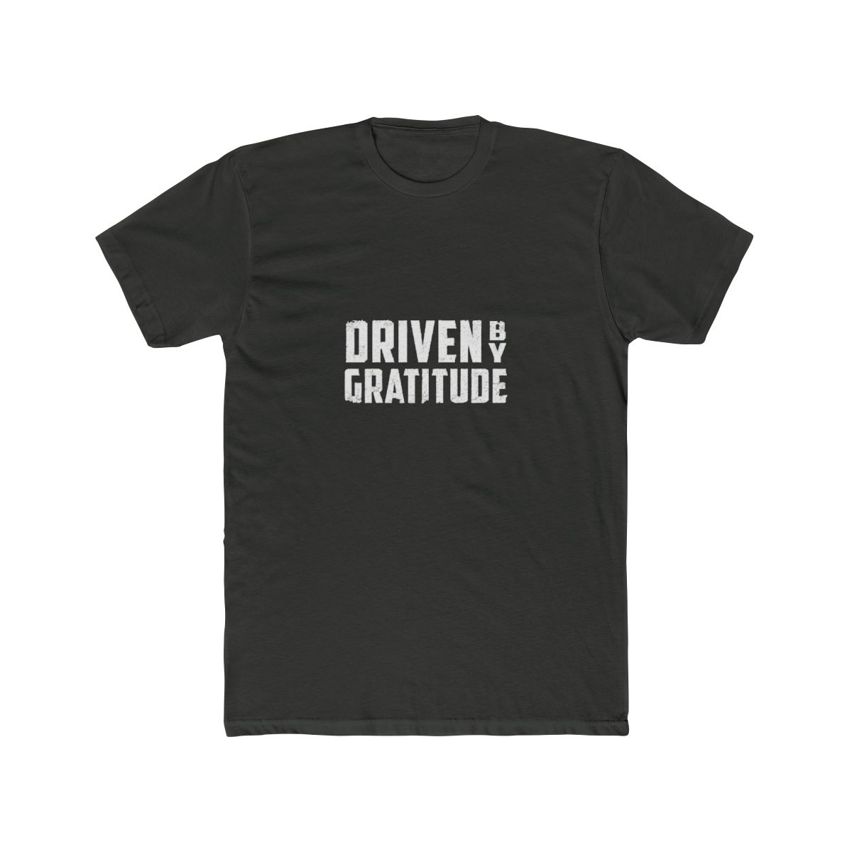 Driven By Gratitude Gary Vee Quote Ringer T Shirt - Hustler Motivation - alternate angle 5, merchandise