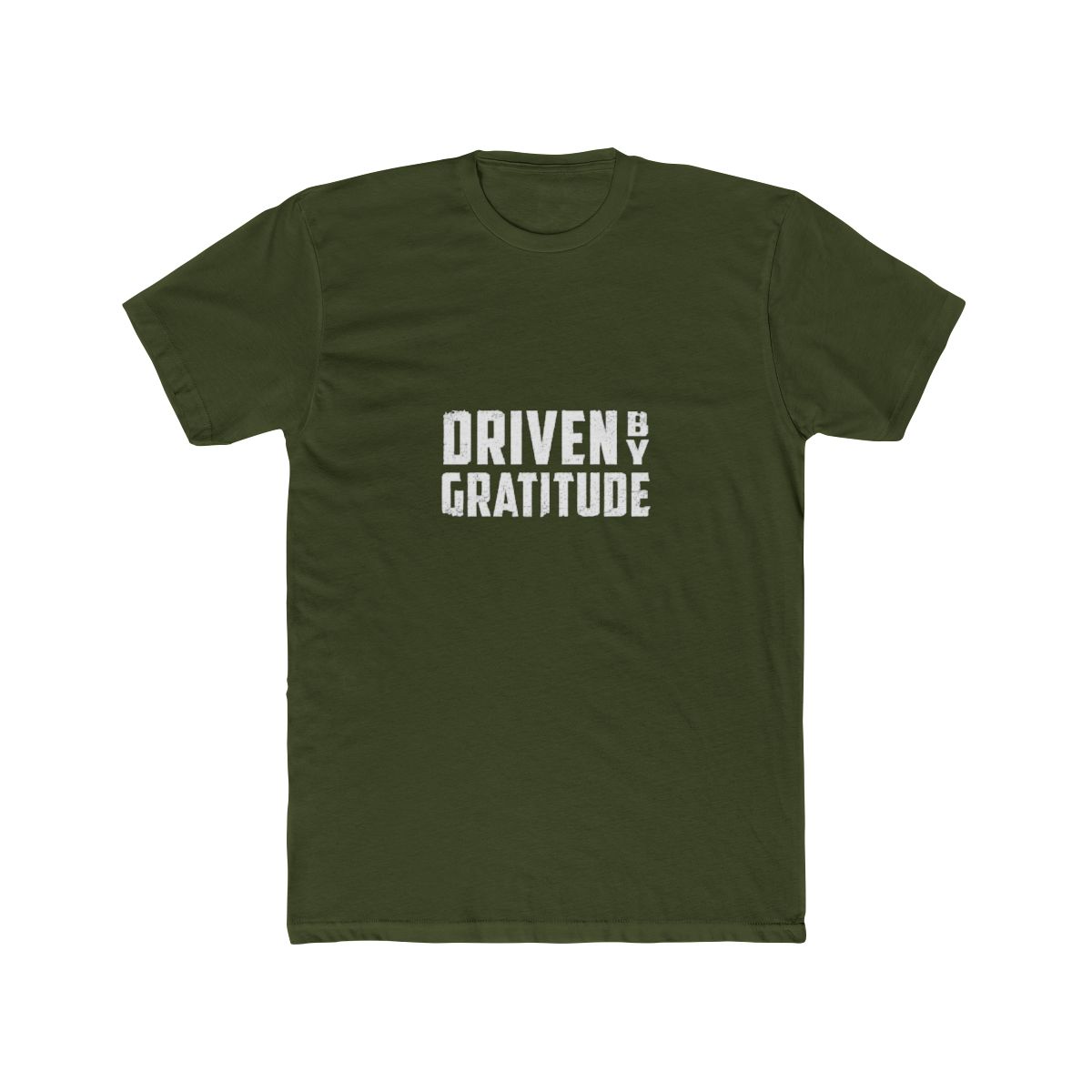 Driven By Gratitude Gary Vee Quote Ringer T Shirt - Hustler Motivation - alternate angle 4, merchandise