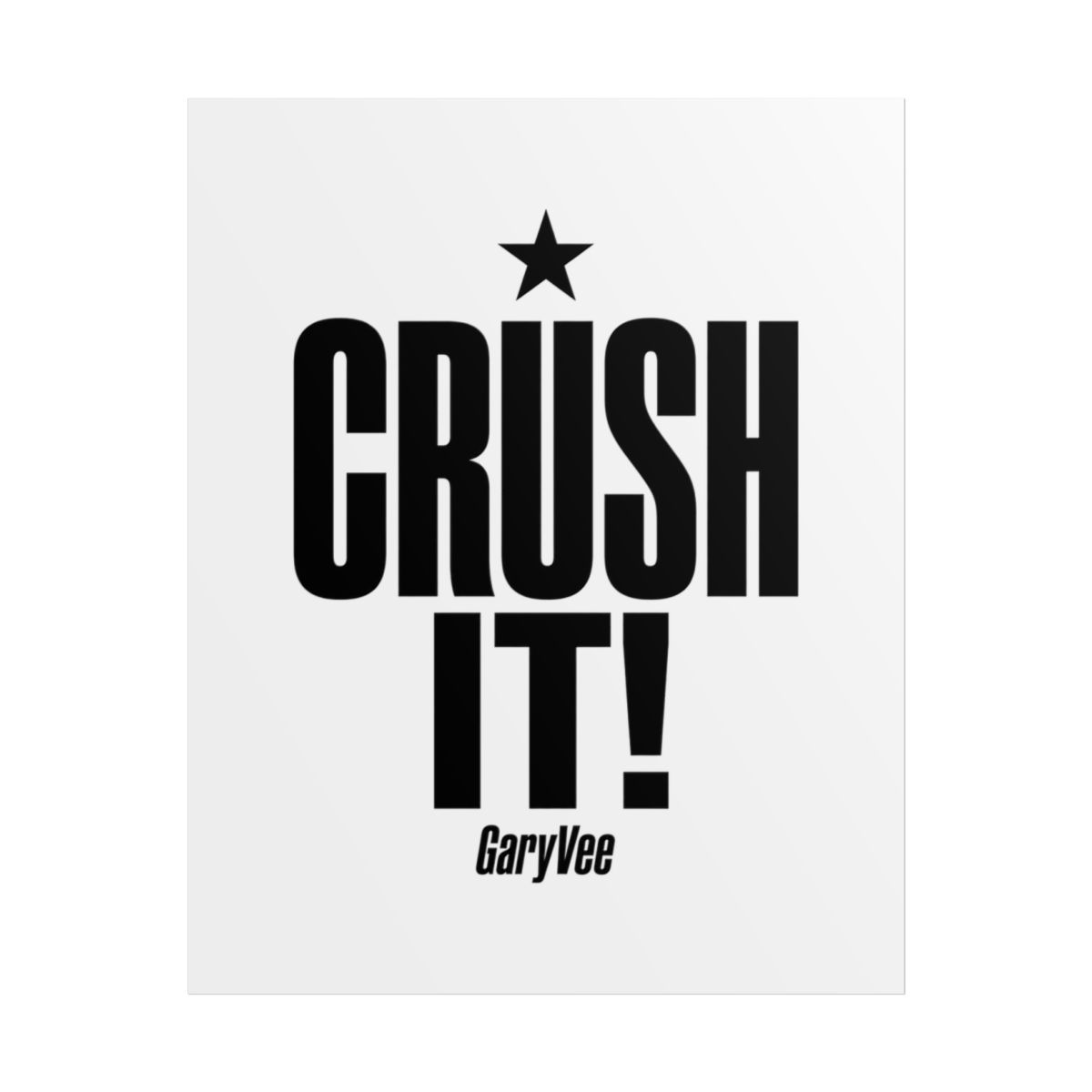 Gary Vee "Crush it!" Poster - alternate angle 1, merchandise